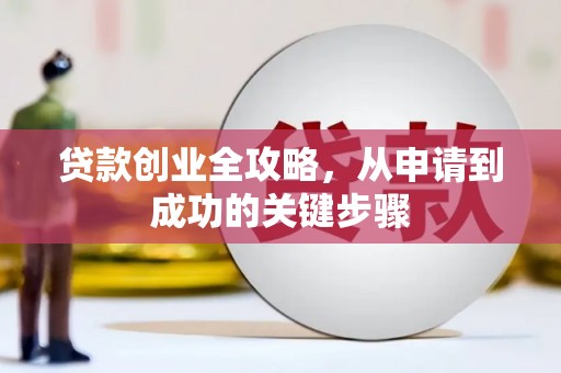 金峰贷款创业全攻略，从申请到成功的关键步骤