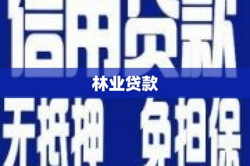 金峰林业贷款