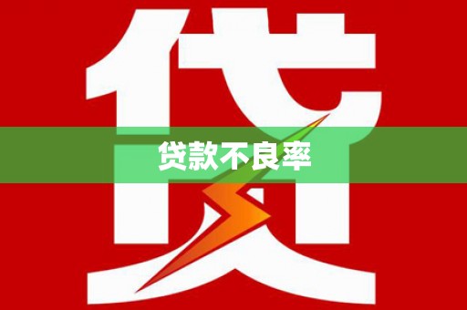 金峰贷款不良率