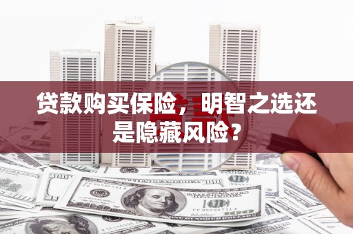 金峰贷款购买保险，明智之选还是隐藏风险？