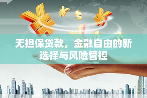 金峰无担保贷款，金融自由的新选择与风险管控