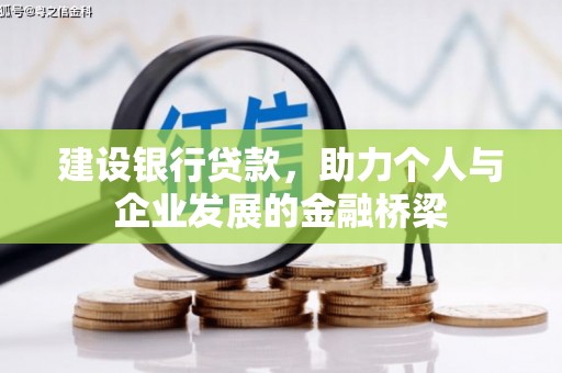 金峰建设银行贷款，助力个人与企业发展的金融桥梁
