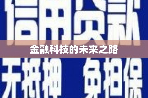 金峰金融科技的未来之路