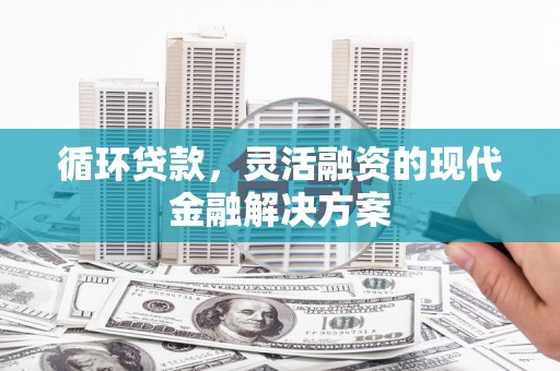 金峰循环贷款，灵活融资的现代金融解决方案