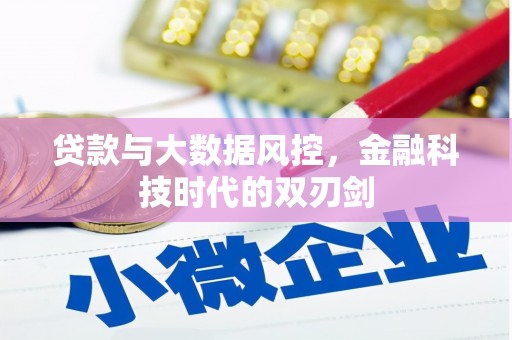 金峰贷款与大数据风控，金融科技时代的双刃剑