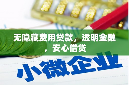 金峰无隐藏费用贷款，透明金融，安心借贷