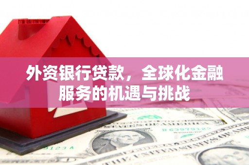 金峰外资银行贷款，全球化金融服务的机遇与挑战