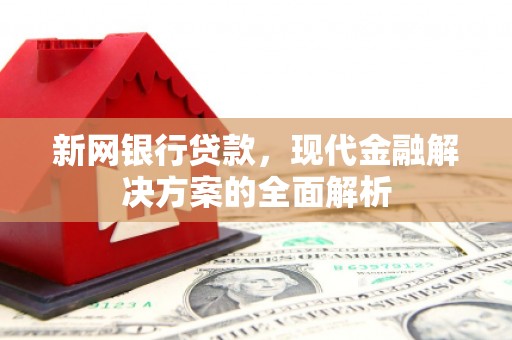 金峰新网银行贷款，现代金融解决方案的全面解析