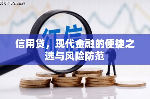 金峰信用贷，现代金融的便捷之选与风险防范
