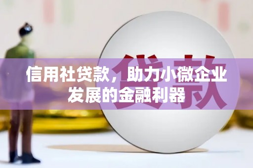 金峰信用社贷款，助力小微企业发展的金融利器