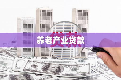 金峰养老产业贷款