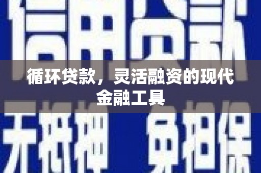 金峰循环贷款，灵活融资的现代金融工具