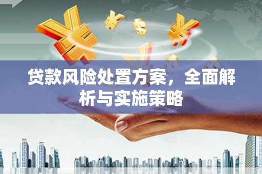 金峰贷款风险处置方案，全面解析与实施策略